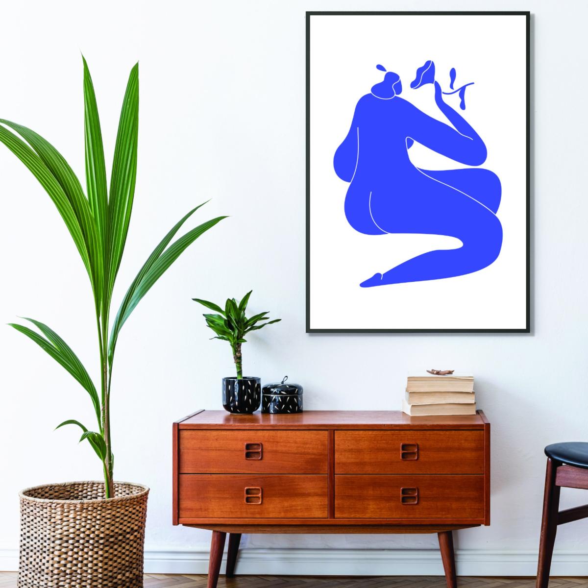 Blue Henri Matissse Set #1 A4 210 X 297Mm Stanley Print House – image 3
