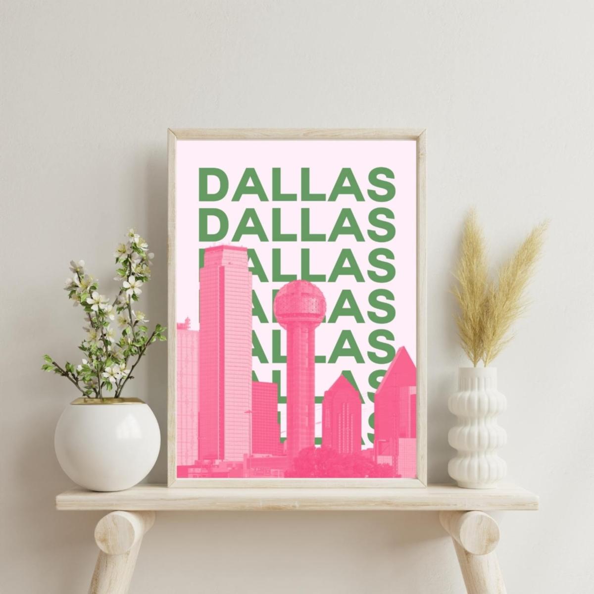 Pink / Purple Dallas Vibes Green Edition | Artchi – image 2