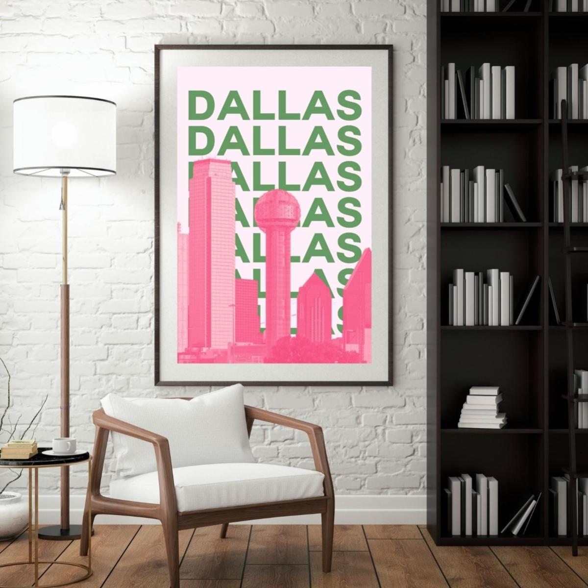 Pink / Purple Dallas Vibes Green Edition | Artchi – image 3