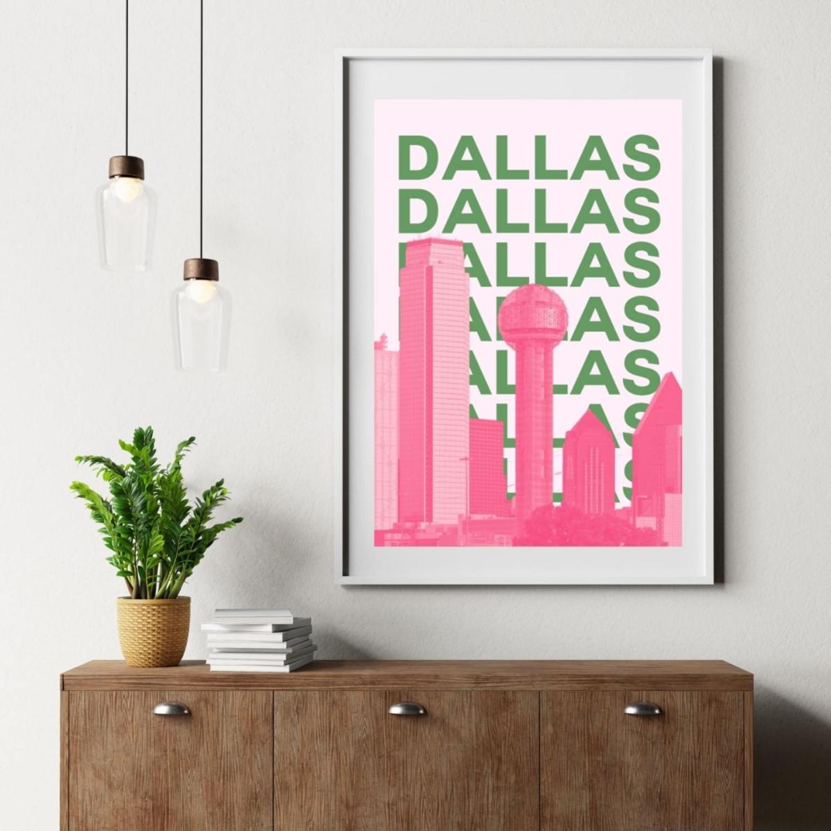Pink / Purple Dallas Vibes Green Edition | Artchi – image 4