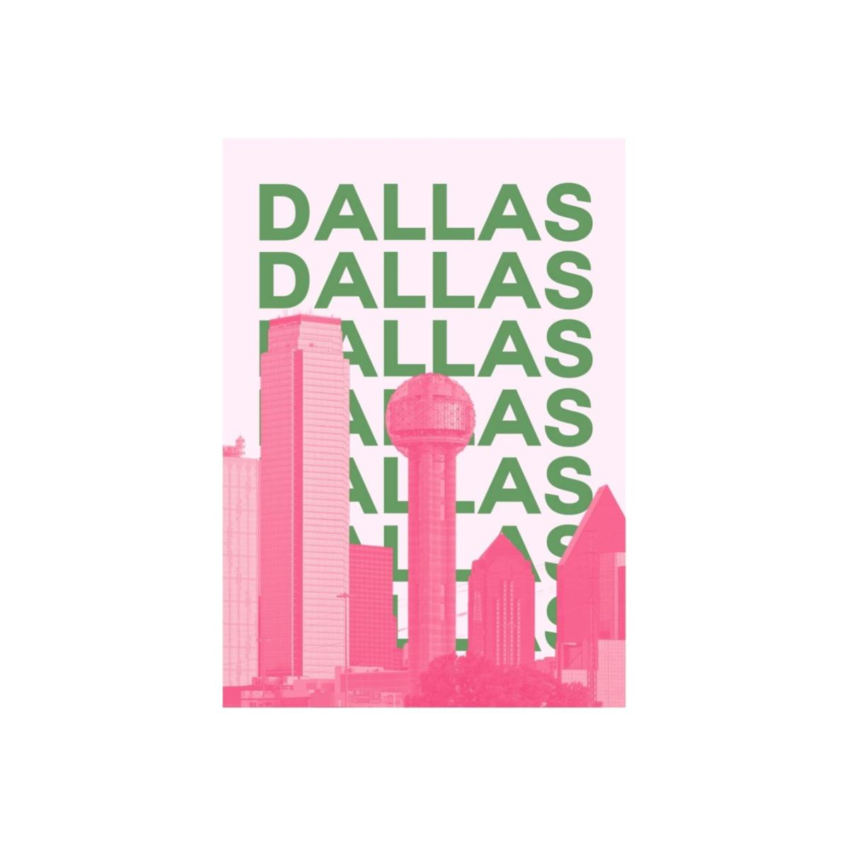 Pink / Purple Dallas Vibes Green Edition | Artchi – image 1