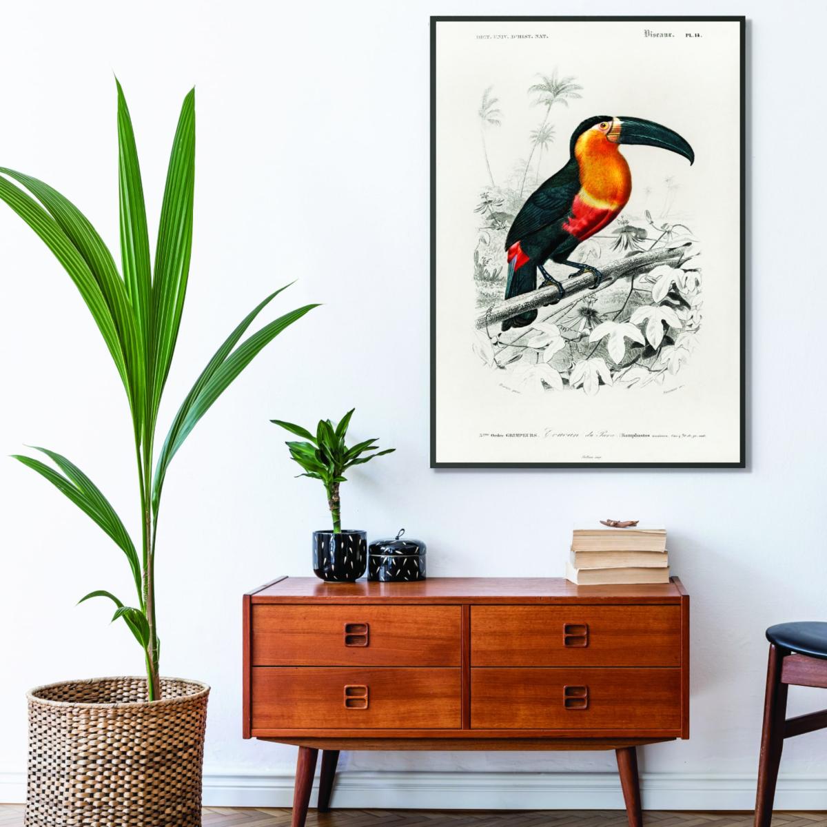 Yellow / Orange Toucan Extra Small Stanley Print House – image 3