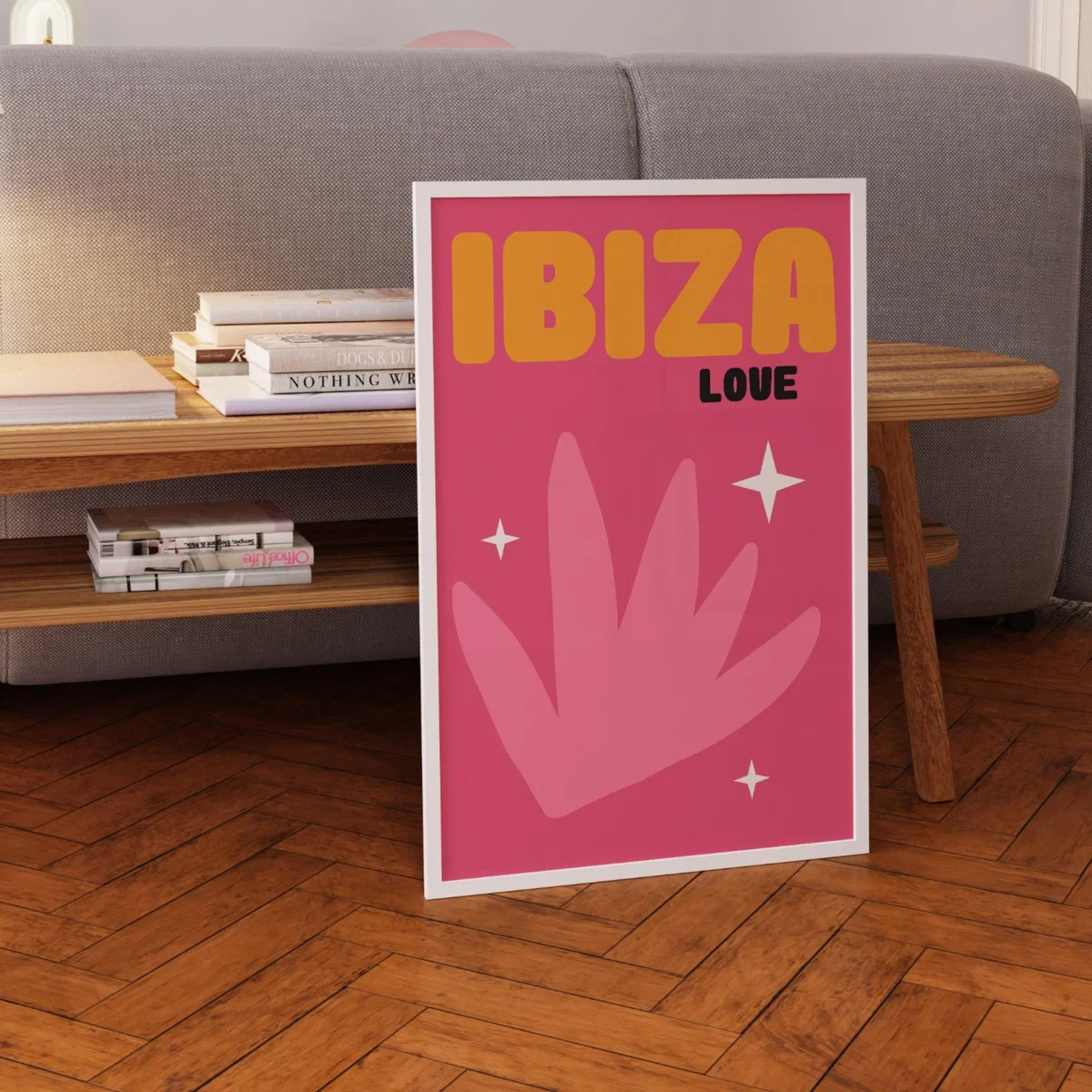 Ibiza Pink A3 Poster Print Sofe Store – image 5