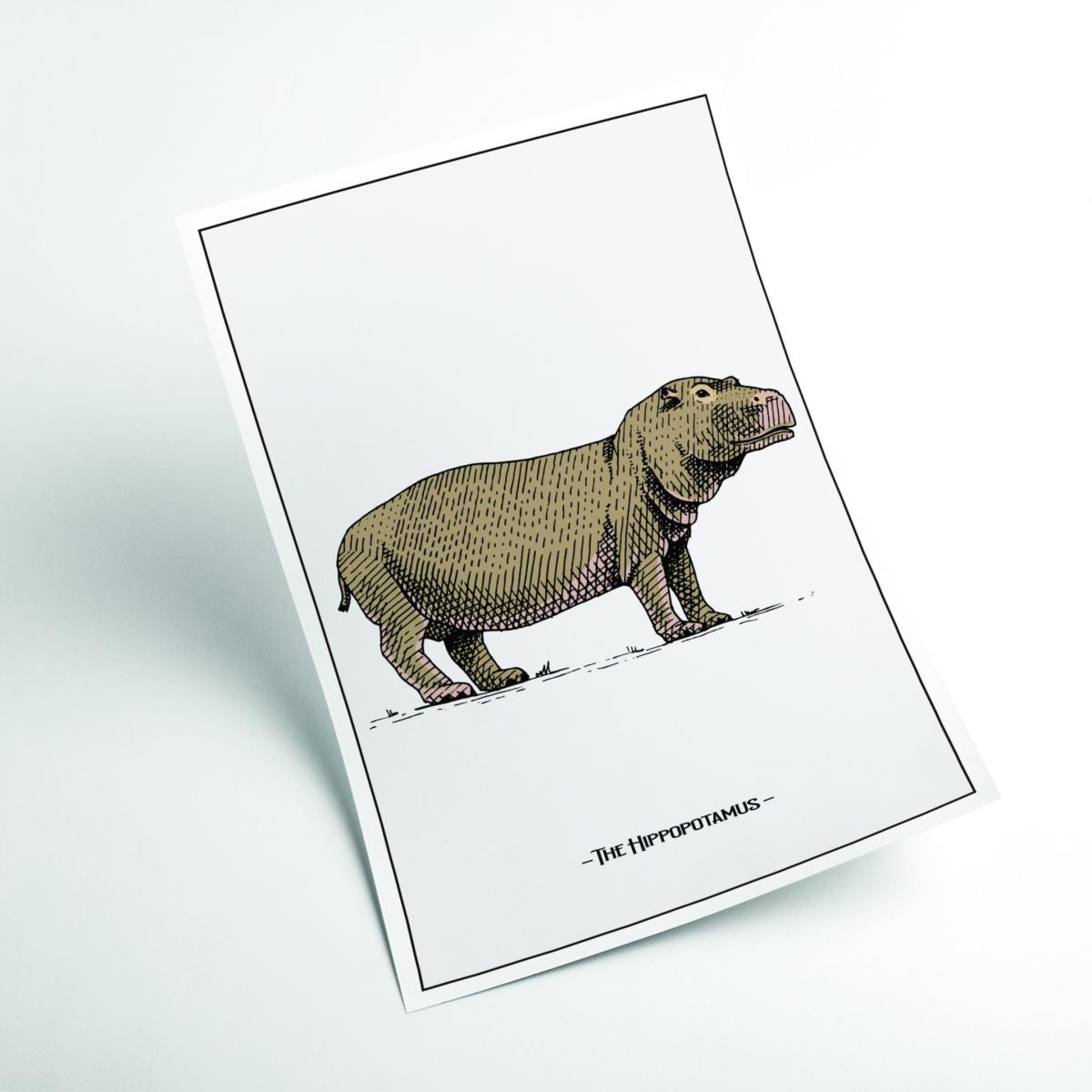 Brown The Hippopotamus Large Stanley Print House – image 2