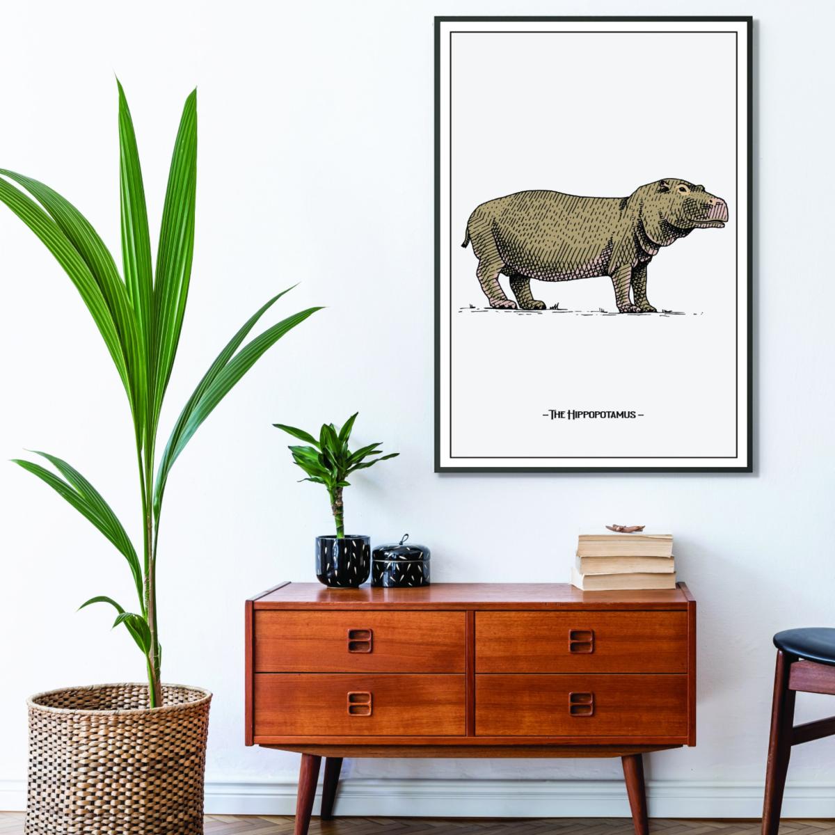 Brown The Hippopotamus Large Stanley Print House – image 3