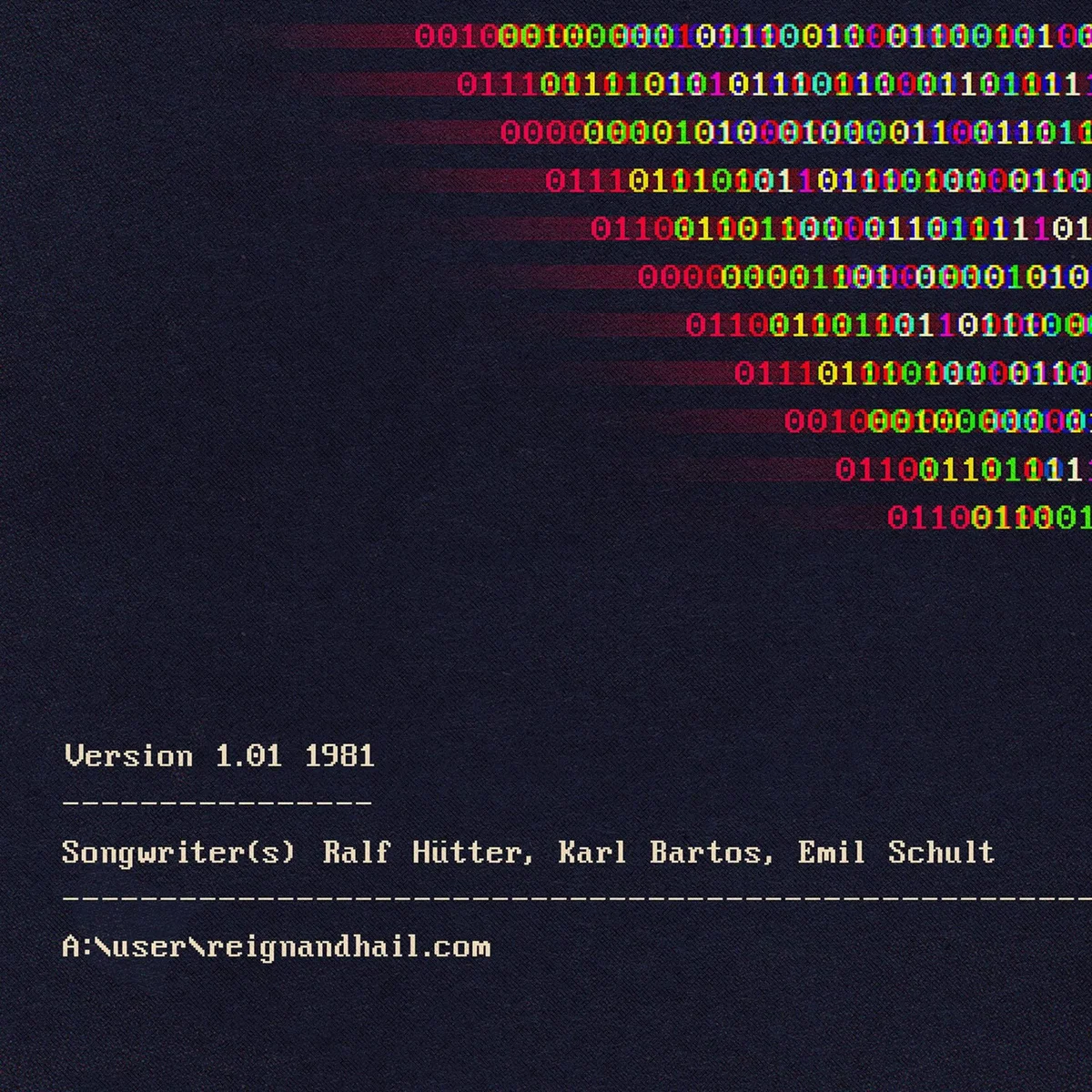 Computer Love - Kraftwerk Print A3 297 X 420Mm Reign & Hail – image 4