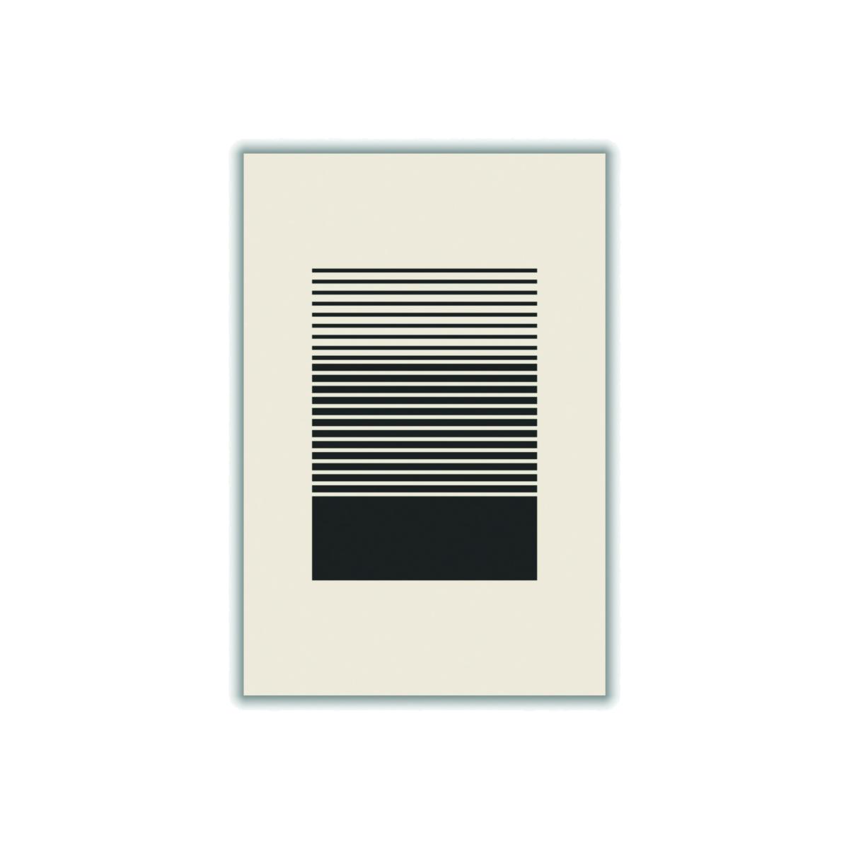 Black Geometric Squares #3 Medium Stanley Print House – image 1