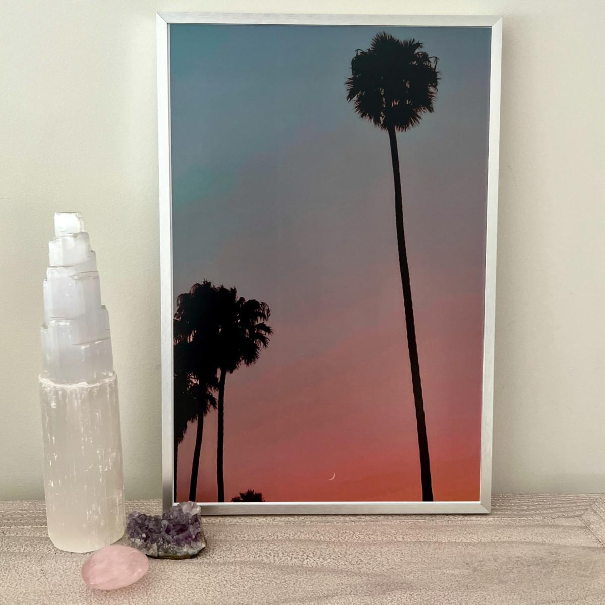 Blue / Pink / Purple Calming Moonrise Palms Sleep Demon – image 2