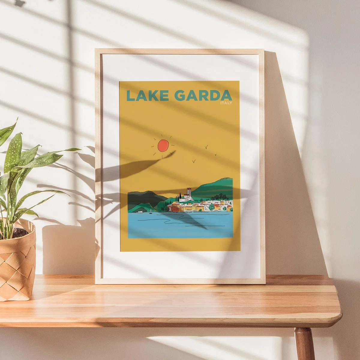 Lake Garda Italy - Summer Escapes Print Places & Spaces Art Co. – image 2