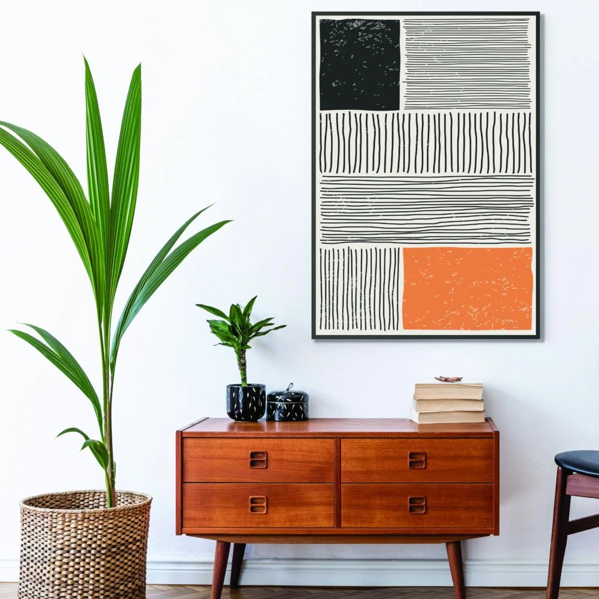 Yellow / Orange Subtle Line Series #3 A1 594 X 841Mm Stanley Print House – image 3