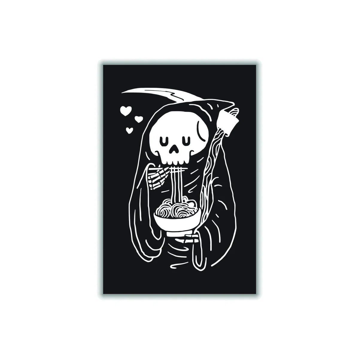 White But First Noodles Extra Small Stanley Print House – image 1
