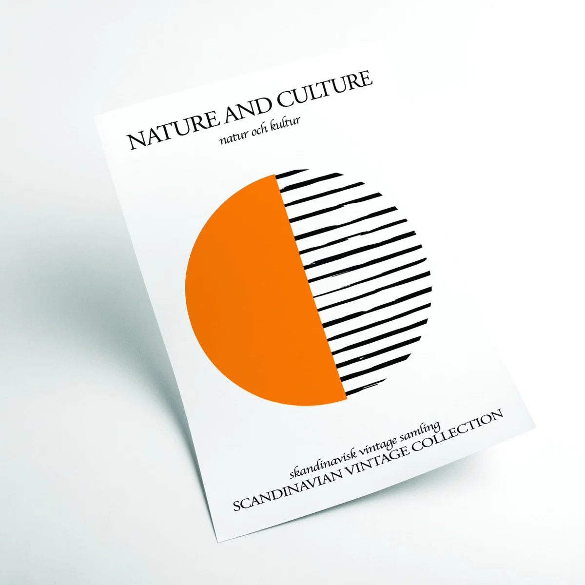 Yellow / Orange Nature And Culture Scandinavian Collection Ii A2 420 X 594Mm Stanley Print House – image 2