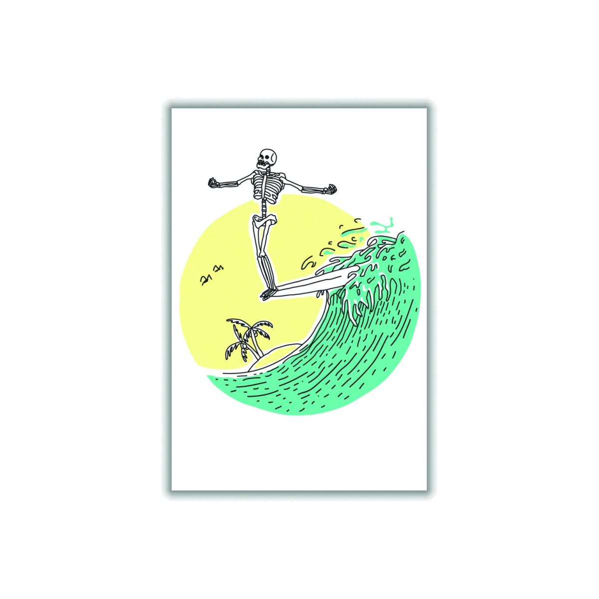 Hang 10 Zen A3 297 X 420Mm Stanley Print House – image 1