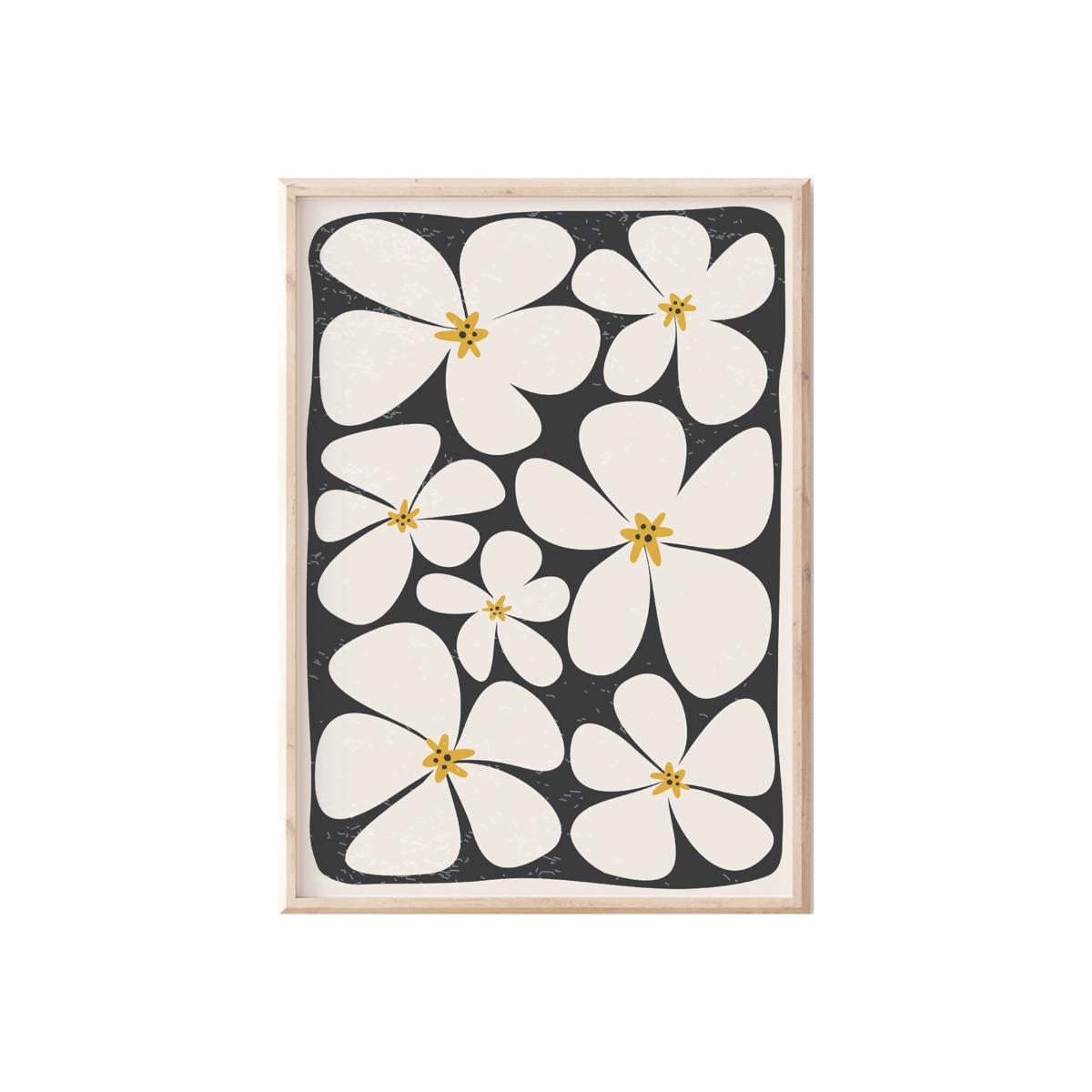 Black Daisy Monochrome Sofe Store – image 1