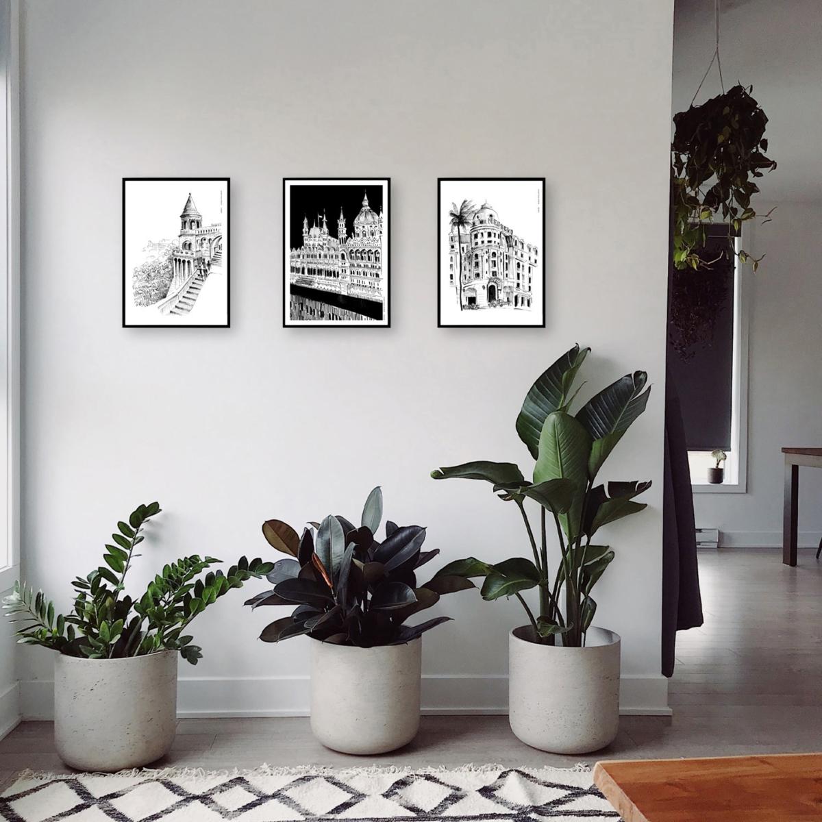Black / White Beautiful Budapest City Art Print: Hungary Architecture Masterpieces Awol – image 6