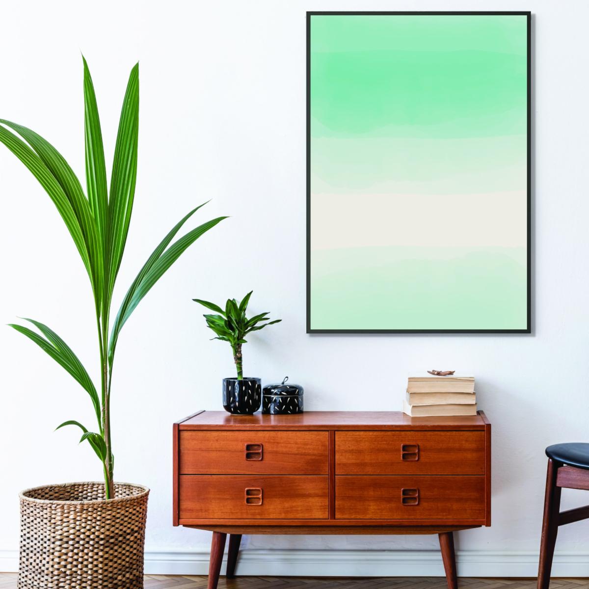 Light Green Watercolor Series #1 Extra Small Stanley Print House – image 3