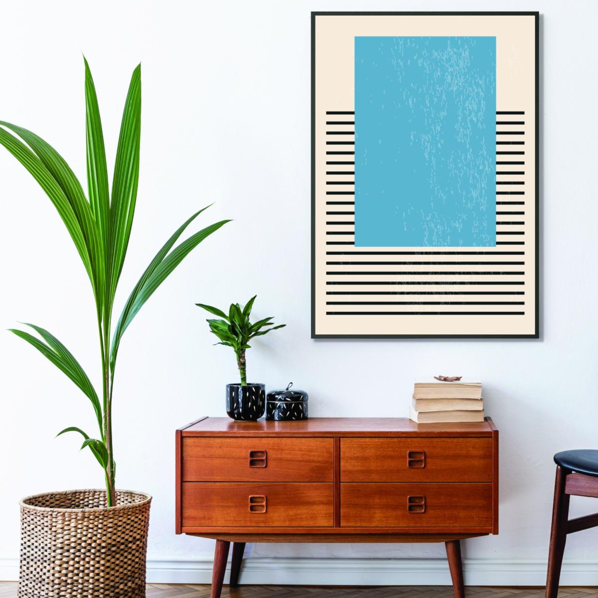 Blue Bright Minimal Series #1 Extra Large Stanley Print House – image 3