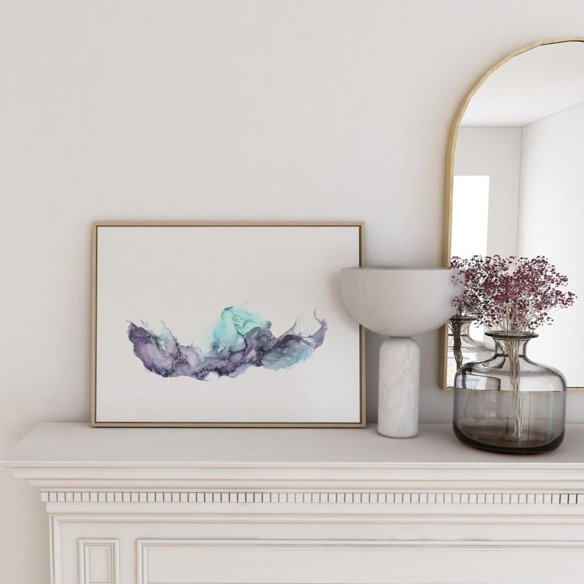 Pink / Purple / Blue Sepia - A4 Fine Art Print A4 210 X 297Mm Art by Affie – image 2