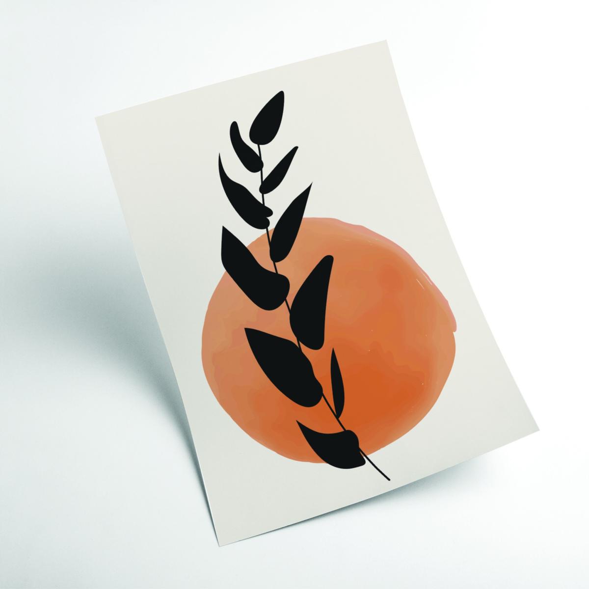 Yellow / Orange Color Botanicals Iiii Large Stanley Print House – image 2