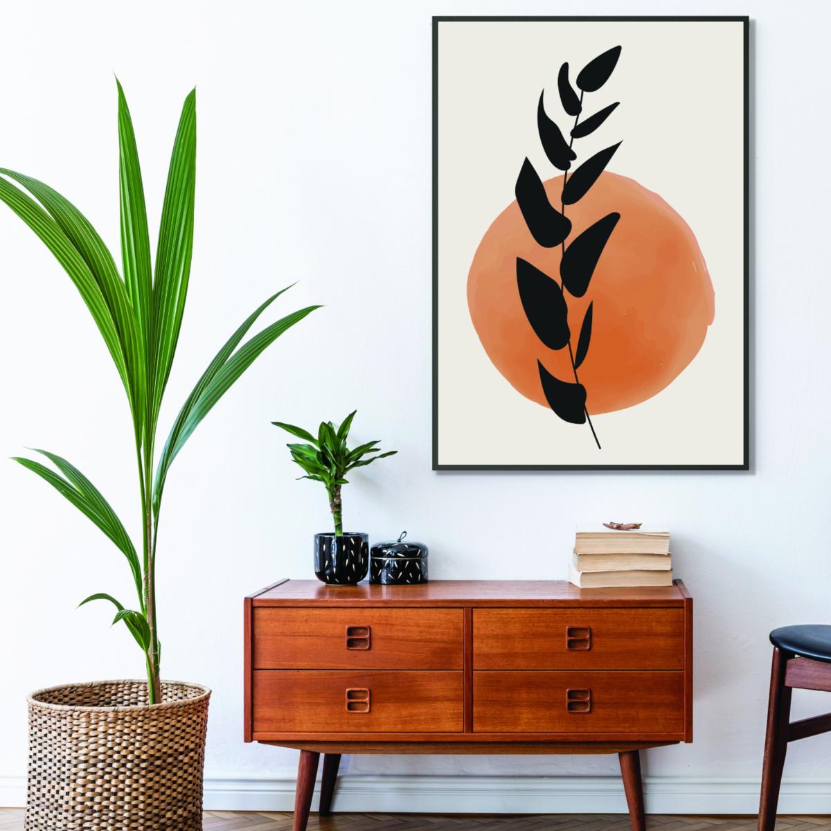 Yellow / Orange Color Botanicals Iiii Large Stanley Print House – image 3
