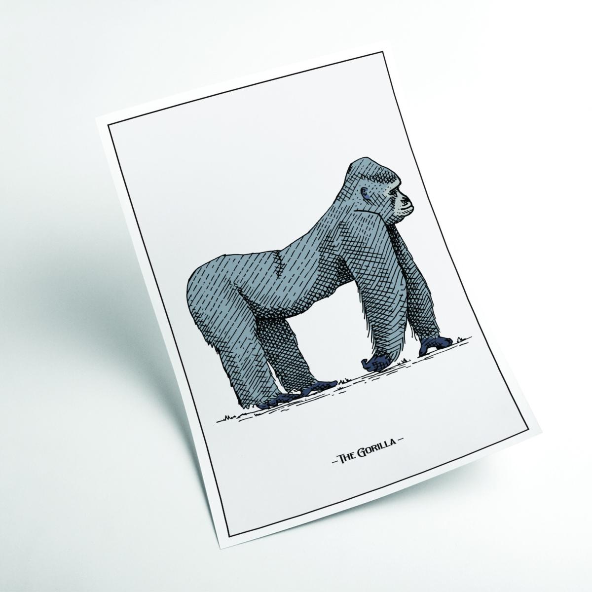 Grey The Gorilla Large Stanley Print House – image 2
