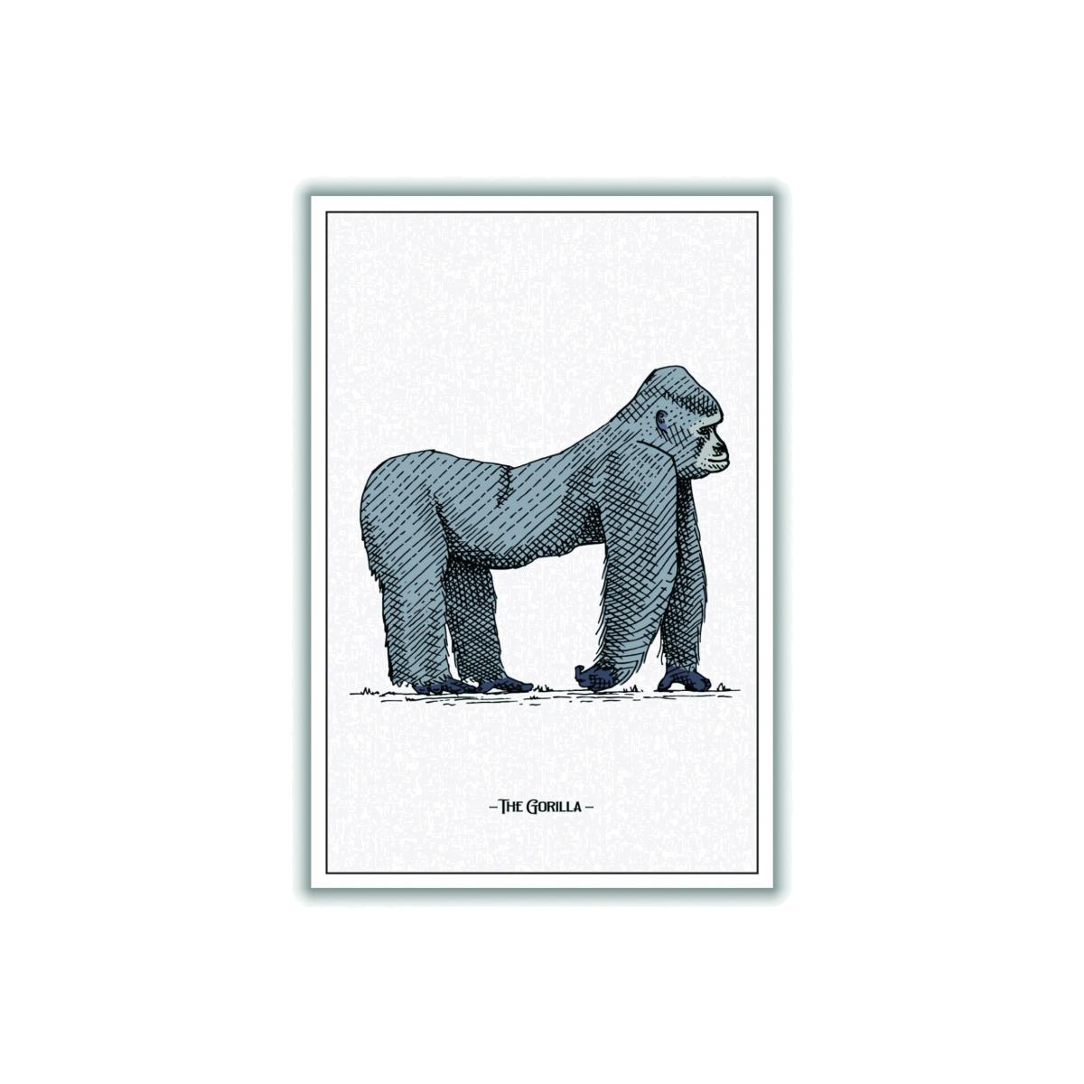 Grey The Gorilla Large Stanley Print House – image 1