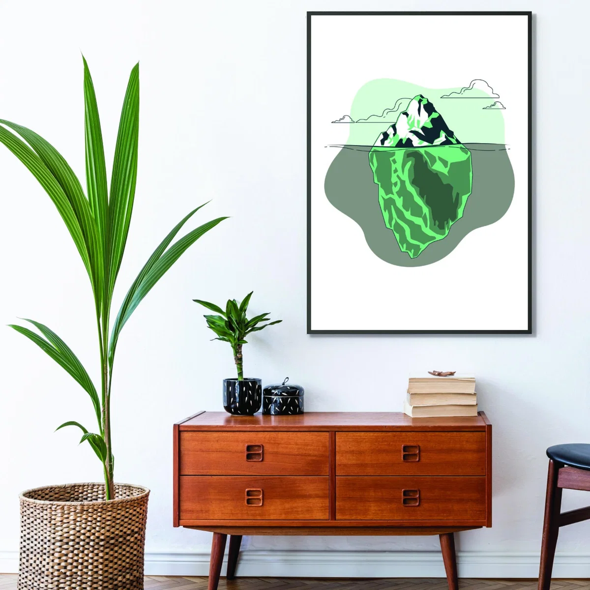 Green Iceberg Right Ahead A2 420 X 594Mm Stanley Print House – image 3