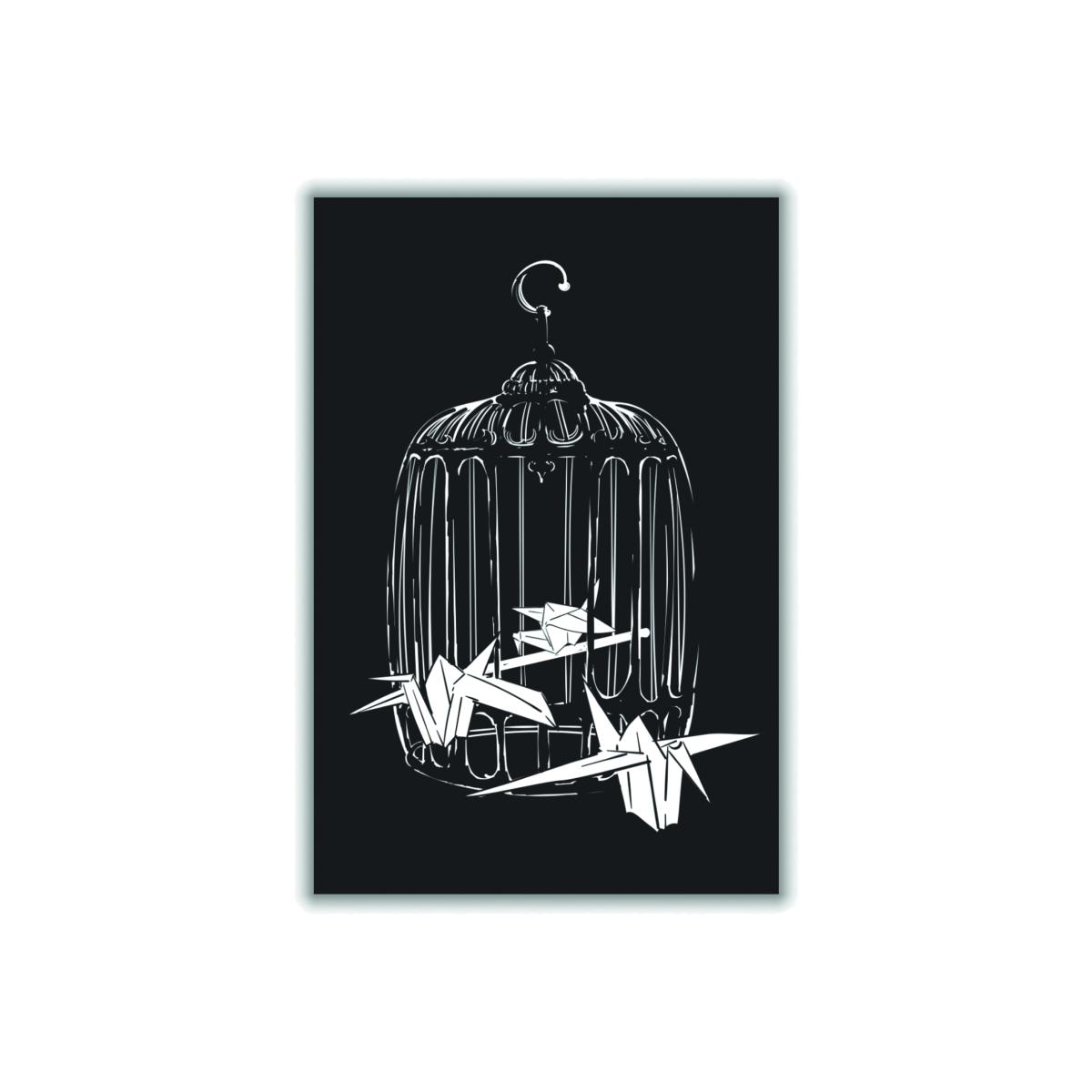 White Origami Birds Medium Stanley Print House – image 1