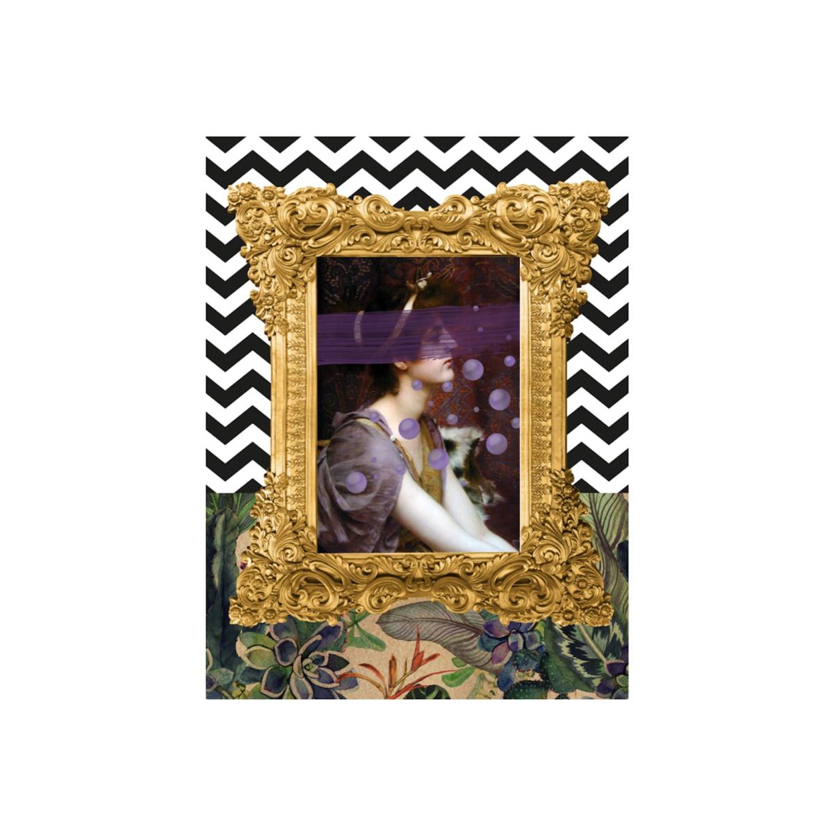 Pink / Purple Johanna Limited Edition Print Myrtle & Mary