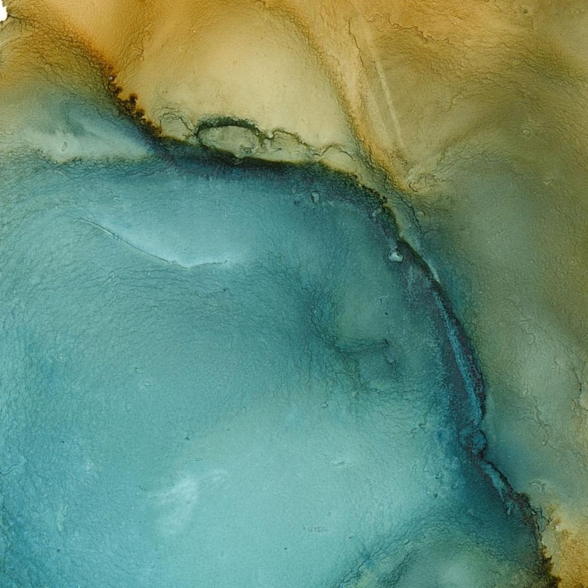 Blue / Yellow / Orange Wander A5 Print A5 148 X 210Mm Art by Affie – image 4