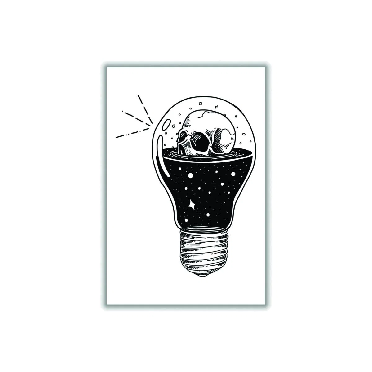 Black I Think He Had An Idea A4 210 X 297Mm Stanley Print House – image 1