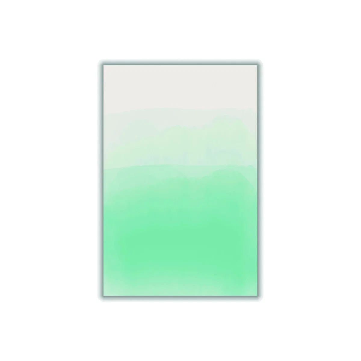 Light Green Watercolor Series #3 A3 297 X 420Mm Stanley Print House – image 1