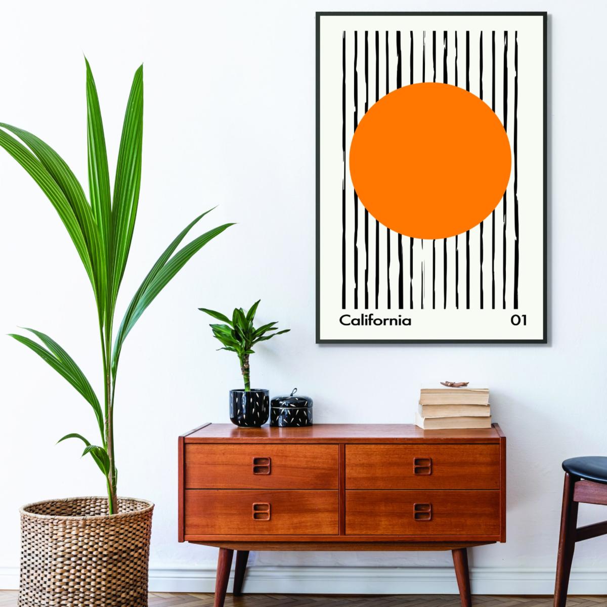 Yellow / Orange California 01 Small Stanley Print House – image 3