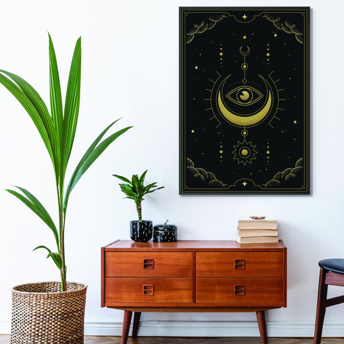 Gold Tarot Card #1 A3 297 X 420Mm Stanley Print House – image 3