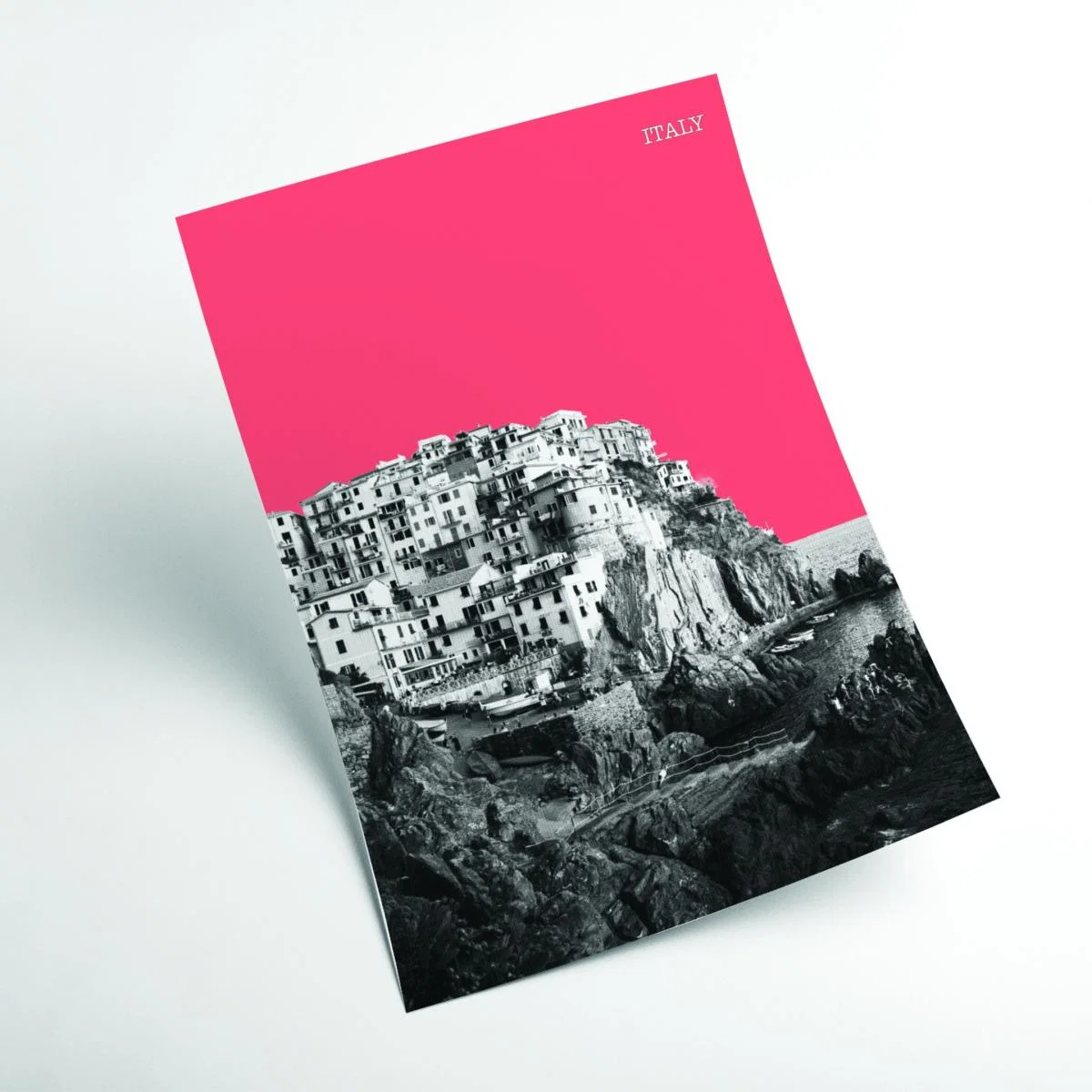Halftone Italy Red A4 210 X 297Mm Stanley Print House – image 2
