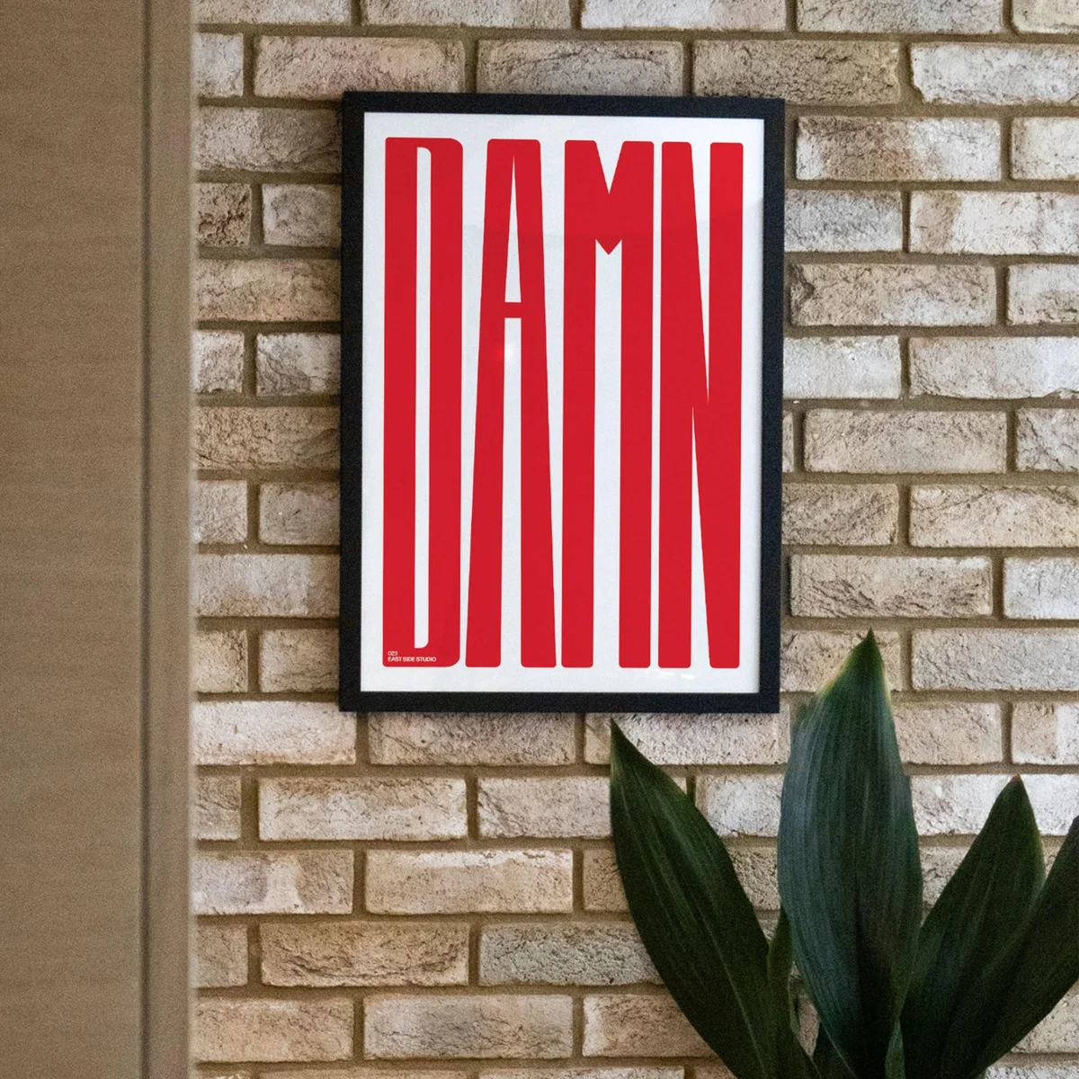 Red Damn Crimson - Giclee Fine Art Print - Small | A3 | 297 X 420Mm | East Side Studio London – image 4