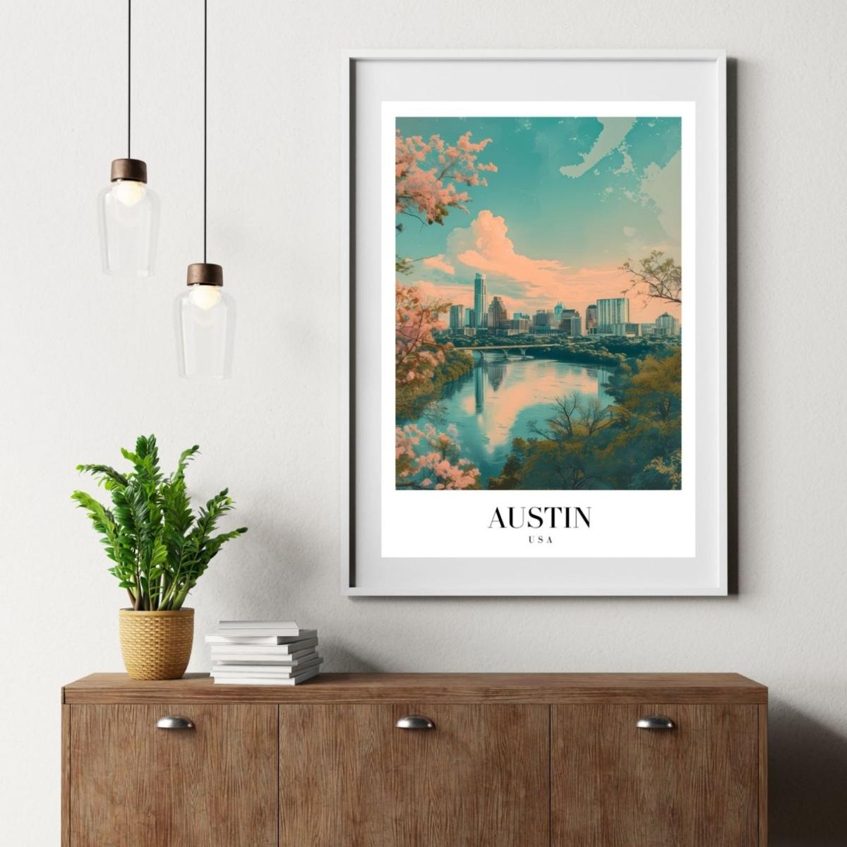 Austin Skyline Serenity | Artchi – image 4