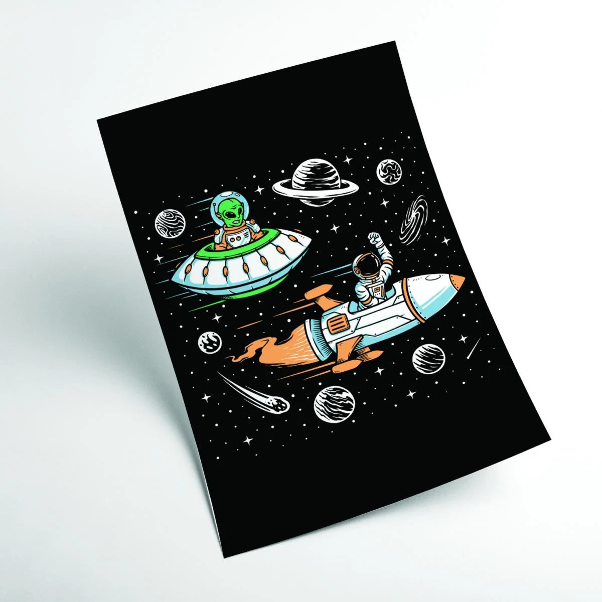 Space Rage A4 210 X 297Mm Stanley Print House – image 2