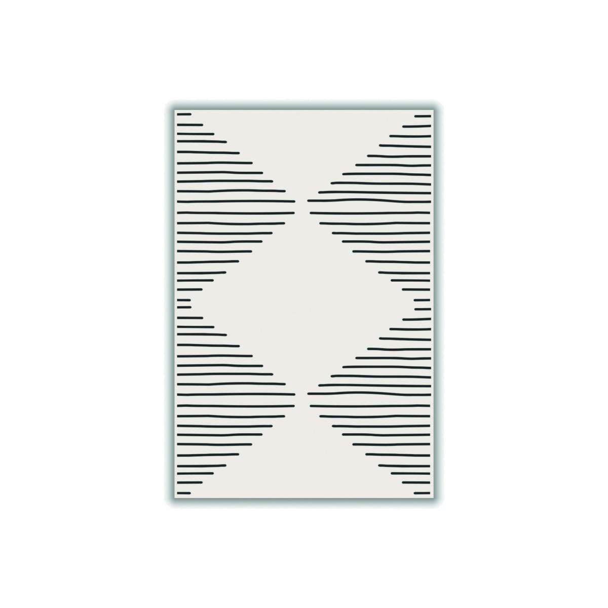 Black Minimal Line Design 2 Extra Large Stanley Print House – image 1