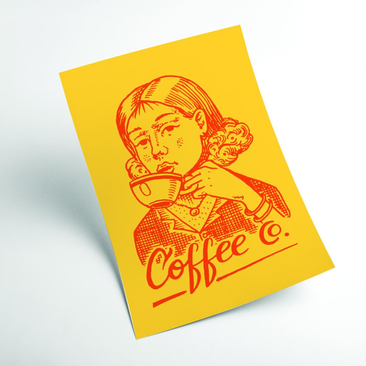 Yellow / Orange Coffee Medium Stanley Print House – image 2