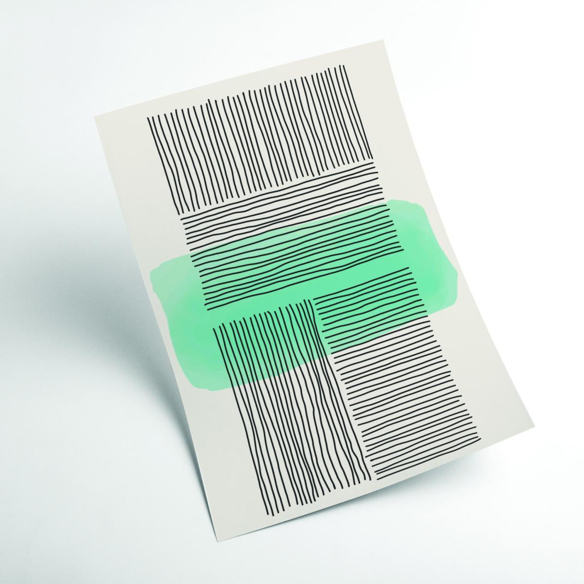 Green Minimalism #2 Large Stanley Print House – image 2
