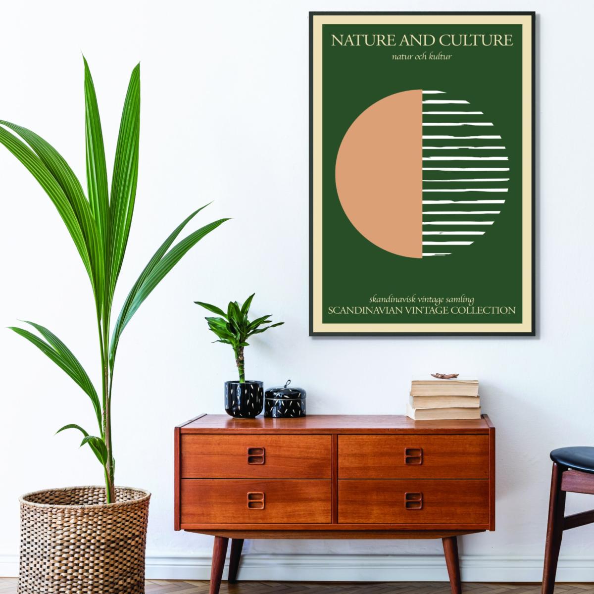Rose Gold Nature And Culture Scandinavian Collection A2 420 X 594Mm Stanley Print House – image 3