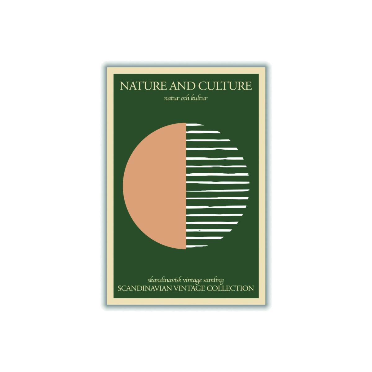 Rose Gold Nature And Culture Scandinavian Collection A2 420 X 594Mm Stanley Print House – image 1