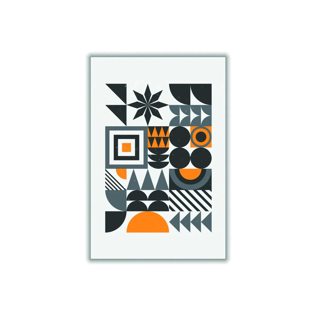 Vibrant Bauhaus Collection #4 A4 210 X 297Mm Stanley Print House – image 1