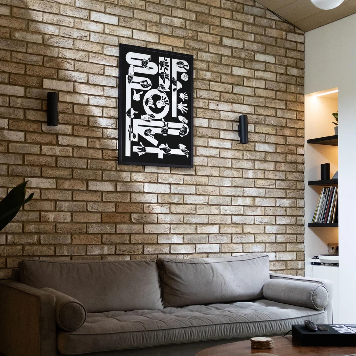 Black Support - Giclee Fine Art Print - Large | A2 | 420 X 594Mm | East Side Studio London – image 3