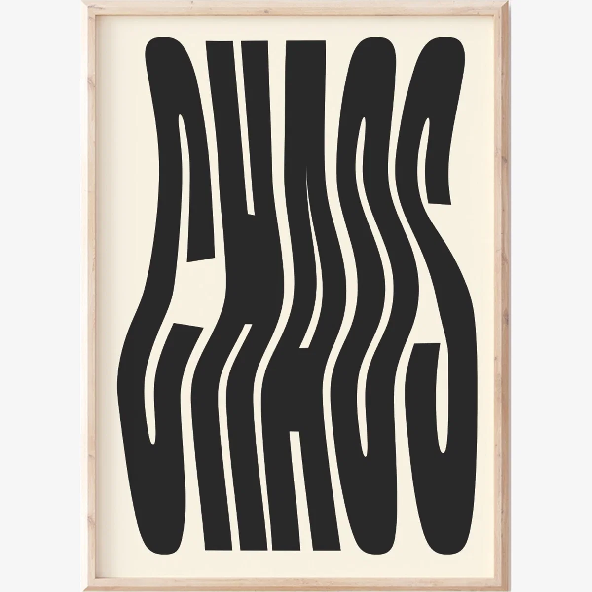 Neutrals Chaos Monochrome Print Sofe Store – image 1