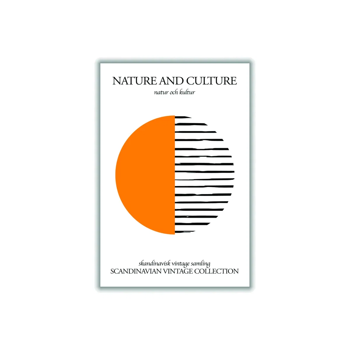 Yellow / Orange Nature And Culture Scandinavian Collection Ii Medium Stanley Print House – image 1