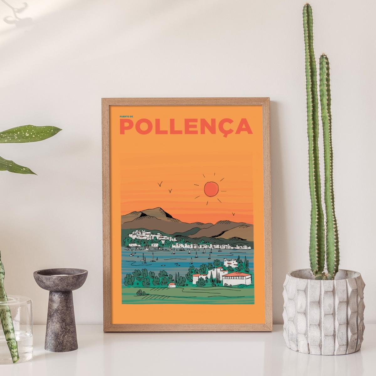 Yellow / Orange Pollenca Mallorca Places & Spaces Art Co. – image 2