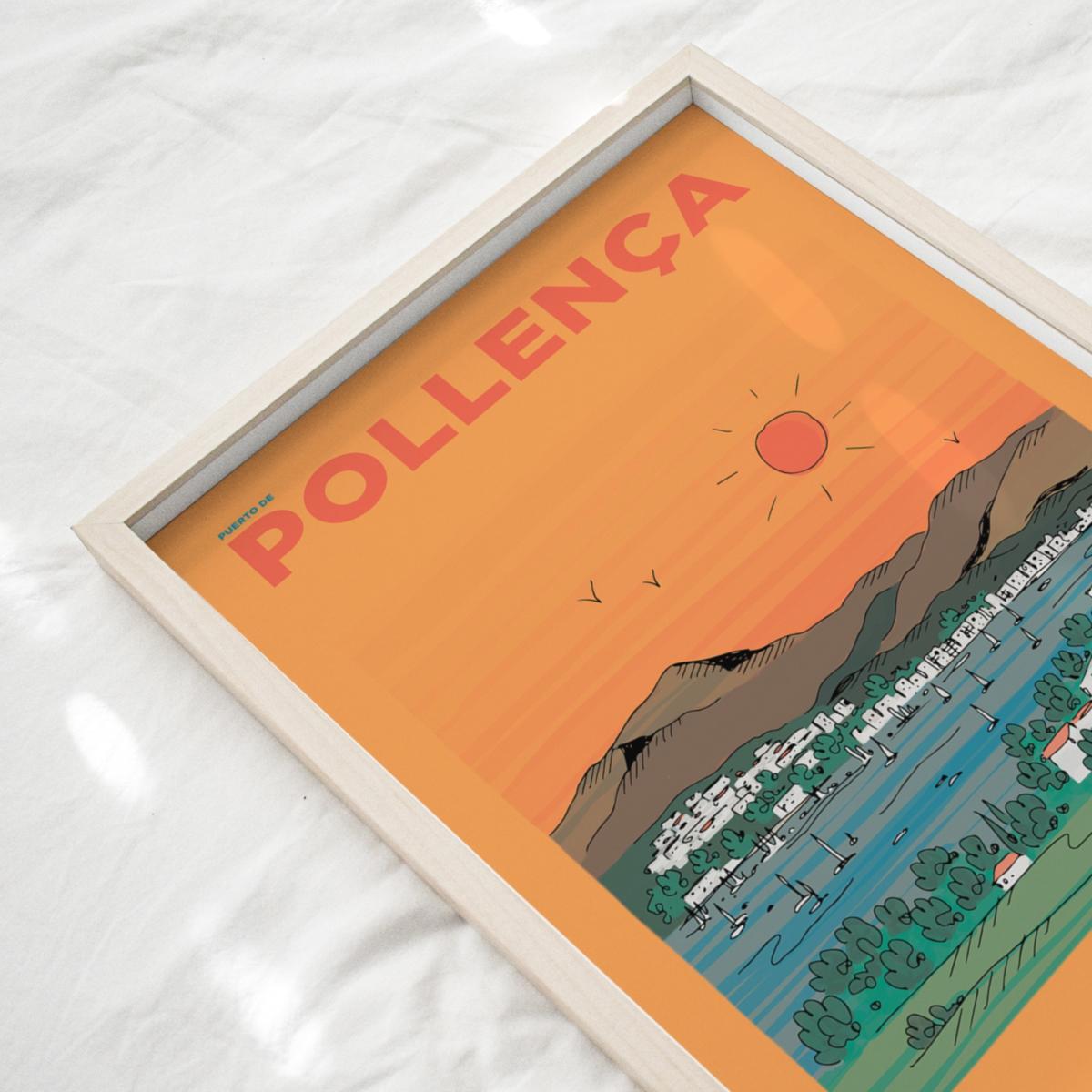 Yellow / Orange Pollenca Mallorca Places & Spaces Art Co. – image 3
