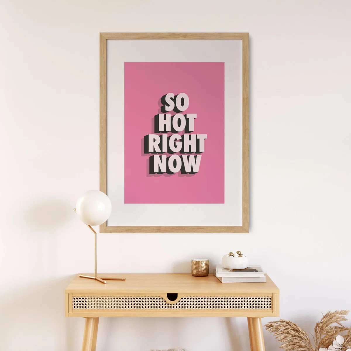 Pink / Purple So Hot Right Now A3 297 X 420Mm The Native State – image 2